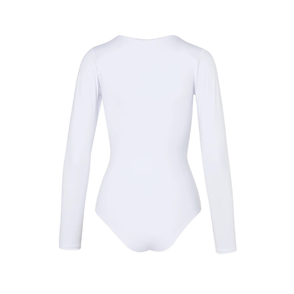 NEW with tag Verdelimon white Paradiso one piece swimsuit bathing suit bodysuit - Picture 3 of 10